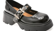 Pantofi GRYXX negri, 23289, din piele naturala lacuita