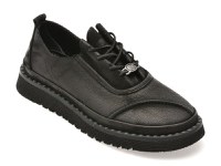 Pantofi GRYXX negri, 251KS59, din nabuc - 1