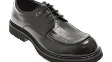 Pantofi GRYXX negri, 51576, din piele naturala