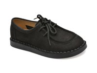 Pantofi GRYXX negri, 6763, din nabuc - 1