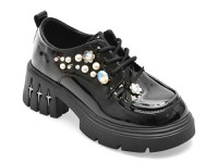 Pantofi GRYXX negri, 70725, din piele naturala lacuita - 1