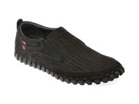 Pantofi GRYXX negri, 7117908, din nabuc - 1