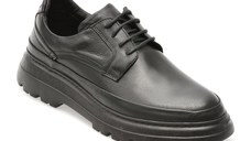 Pantofi GRYXX negri, M15670, din piele naturala