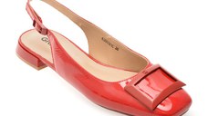 Pantofi GRYXX rosii, 63003, din piele naturala lacuita
