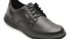 Pantofi IMAC negri, 851308, din piele naturala