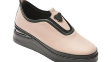 Pantofi IMAGE gri, 1061931, din piele naturala