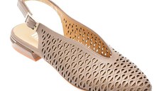 Pantofi IMAGE gri, 167115, din piele naturala