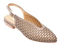 Pantofi IMAGE gri, 167115, din piele naturala - 1