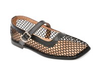 Pantofi IMAGE negri, 574316, din material textil - 1