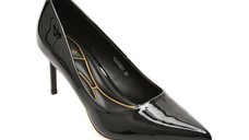 Pantofi negri eleganti FLAVIA PASSINI KL26AGE, din piele ecologica lacuita