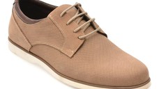 Pantofi OTTER bej, 1099, din nabuc