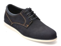 Pantofi OTTER bleumarin, 1099, din nabuc - 1