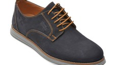 Pantofi OTTER bleumarin, A35, din nabuc