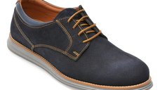 Pantofi OTTER bleumarin, A36, din nabuc