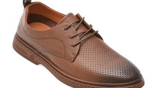 Pantofi OTTER maro, CJ60003, din piele naturala