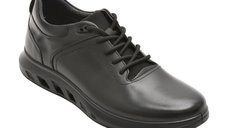 Pantofi OTTER negri, 321809, din piele naturala