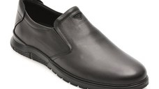 Pantofi OTTER negri, 556, din piele naturala