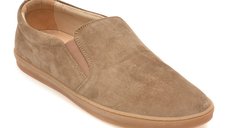 Pantofi RELAX gri, 7203, din piele intoarsa