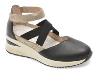 Pantofi REMONTE negri, D2411, din piele naturala - 1