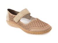 Pantofi RIEKER gri, 44864, din piele naturala - 1