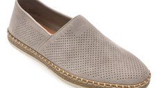 Pantofi RIEKER gri, B5285, din piele naturala
