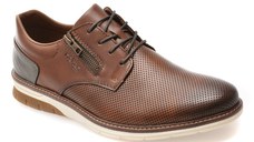 Pantofi RIEKER maro, 14412, din piele naturala