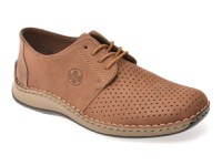 Pantofi RIEKER maro, 5226, din piele naturala - 1