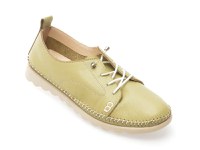 Pantofi SHOOZY verzi, EV2813, din piele naturala - 1
