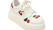 Pantofi sport albi FLAVIA PASSINI 267715 din piele naturala