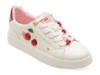 Pantofi sport ALDO albi, CHERRY LOVE 100, din piele ecologica - 1