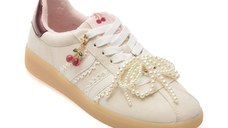 Pantofi sport ALDO albi, SWEETTHING 121, din piele intoarsa