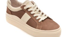 Pantofi sport ALDO maro, BRYNLEE 241, din piele intoarsa si material textil