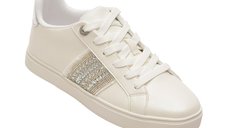 Pantofi sport ALDO PALAZZI 150, albi, din piele ecologica pentru femei