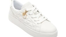 Pantofi sport ALDO WILDFLOWERS 100 albi din piele ecologica