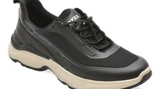 Pantofi sport barbatesti GRYXX negri, model 63519, din material textil