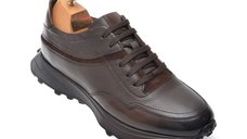 Pantofi sport barbati LE COLONEL 66738, maro, din piele naturala
