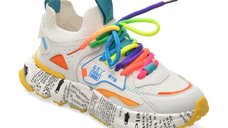 Pantofi sport BITE THE BULLET albi, 231681, din material textil