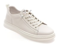 Pantofi sport BITE THE BULLET albi, 3001663, din piele naturala - 1