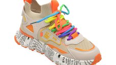 Pantofi sport BITE THE BULLET bej, 231681, din material textil