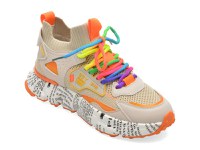 Pantofi sport BITE THE BULLET bej, 231681, din material textil - 1