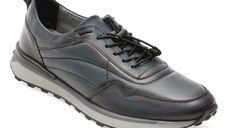 Pantofi sport BITE THE BULLET bleumarin, OY5080, din piele naturala