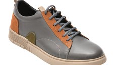 Pantofi sport BITE THE BULLET gri, 239715, din piele naturala