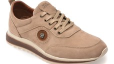 Pantofi sport BITE THE BULLET gri, FV076, din piele naturala