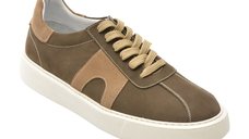 Pantofi sport BITE THE BULLET gri, WB003, din piele naturala