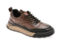 Pantofi sport BITE THE BULLET maro, 157, din piele naturala - 1