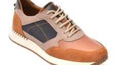 Pantofi sport BITE THE BULLET maro 31352 din piele naturala