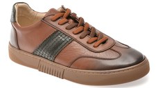 Pantofi sport BITE THE BULLET maro, 8625, din piele naturala