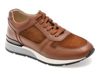 Pantofi sport BITE THE BULLET maro, 9142, din piele naturala - 1