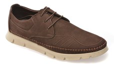 Pantofi sport BITE THE BULLET maro, OY2090, din nabuc