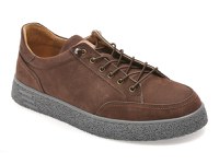Pantofi sport BITE THE BULLET maro, RW1138, din nabuc - 1